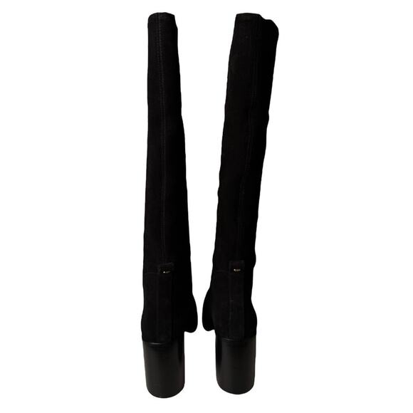 Michael Kors NEW Hayden Suede Knee High Black Boots Size 10 - Picture 5 of 7